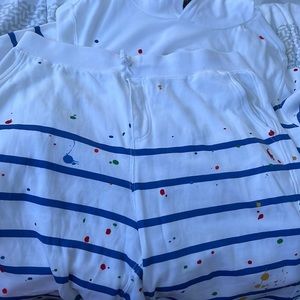 Polo Ralph Lauren matching hoodie with shorts